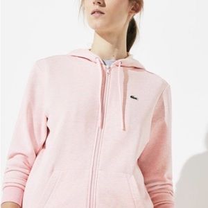 Lacoste women's size 38 zip hoodie
